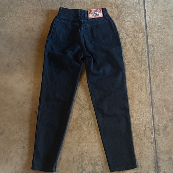 Vintage BONGO Women's High Rise Jeans - Black - Picture 5 of 7